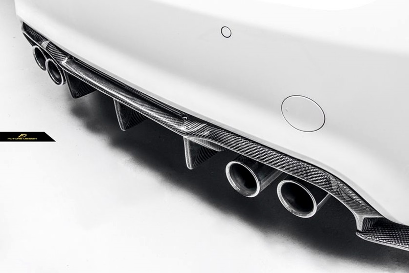 F87 M2 - MTC style Carbon Rear Diffuser 06